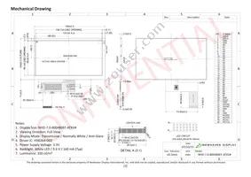 NHD-7.0-800480EF-ATXV# Datasheet Page 3