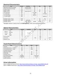 NHD-7.0-800480EF-ATXV#-T Datasheet Page 5