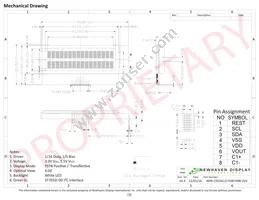 NHD-C0216CIZ-FSW-FBW-3V3 Datasheet Page 3