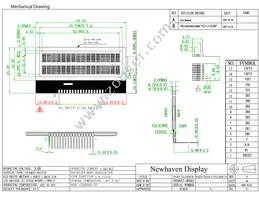 NHD-C0216CU-FN-GBW-3V Datasheet Page 3