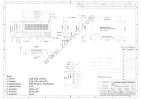 NHD-C0216CZ-FSW-FBW-3V3 Datasheet Page 3