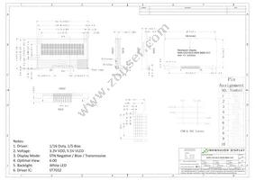 NHD-C0216CZ-NSW-BBW-3V3 Datasheet Page 3