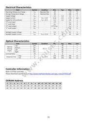 NHD-C0216CZ-NSW-BBW-3V3 Datasheet Page 5