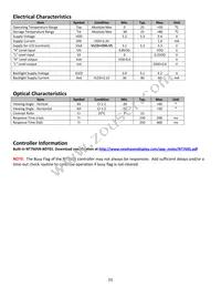 NHD-C0220AU-FSW-FTS Datasheet Page 5
