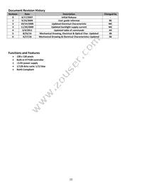 NHD-C128128BZ-FSW-GBW Datasheet Page 2