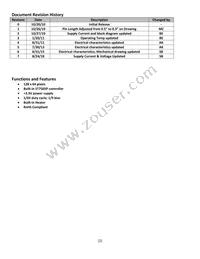 NHD-C12864A1Z-FSB-FBW-HTT Datasheet Page 2