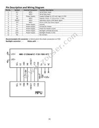 NHD-C12864A1Z-FSB-FBW-HTT Datasheet Page 4