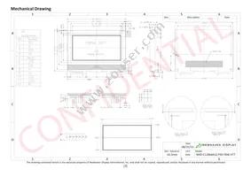 NHD-C12864A1Z-FSR-FBW-HTT Datasheet Page 3