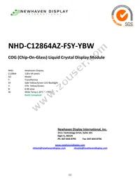 NHD-C12864AZ-FSY-YBW Cover