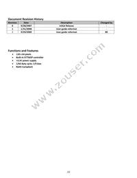 NHD-C12864AZ-FSY-YBW Datasheet Page 2