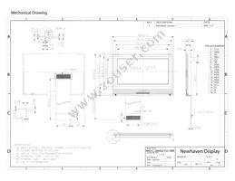 NHD-C12864AZ-FSY-YBW Datasheet Page 3