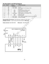 NHD-C12864AZ-FSY-YBW-HT Datasheet Page 4