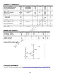 NHD-C12864AZ-FSY-YBW-HT Datasheet Page 5