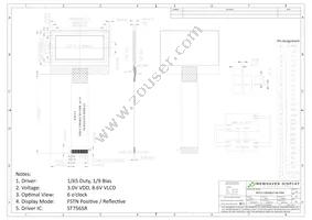 NHD-C12864B2Z-RN-FBW Datasheet Page 3