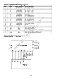 NHD-C12864B2Z-RN-FBW Datasheet Page 4