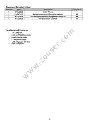 NHD-C12864CR-FSW-GBW Datasheet Page 2