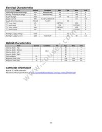 NHD-C12864CR-FSW-GBW Datasheet Page 5