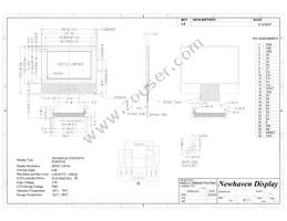 NHD-C12864HZ-FN-FBW Datasheet Page 3