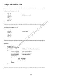 NHD-C12864KGZ-FSW-GBW Datasheet Page 8