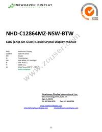 NHD-C12864MR-NSW-BTW Cover