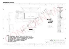 NHD-C12864WC-FSW-FBW-3V3-M Datasheet Page 3