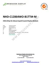 NHD-C12864WO-B1TTI#-M Cover