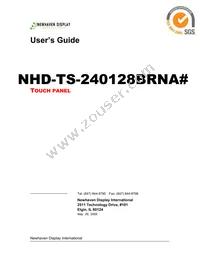 NHD-TS-240128BRNA# Datasheet Cover