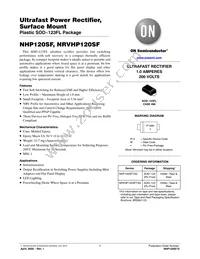 NHP120SFT3G Datasheet Cover
