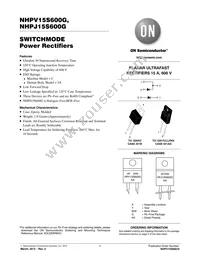 NHPJ15S600G Datasheet Cover