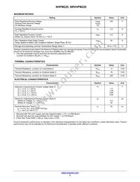 NHPM220T3G Datasheet Page 2