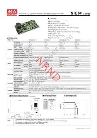 NID60S24-05 Datasheet Cover