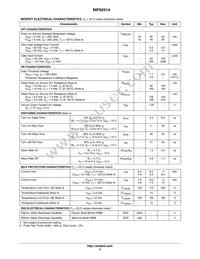 NIF62514T1G Datasheet Page 3