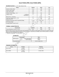 NJL21194DG Datasheet Page 2