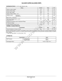 NJL4302DG Datasheet Page 2