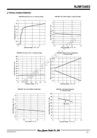 NJM13403D1 Datasheet Page 3