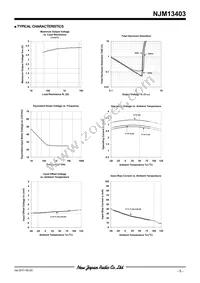 NJM13403M Datasheet Page 5