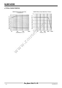 NJM14558M# Datasheet Page 4