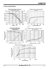 NJM2125F-TE1 Datasheet Page 3