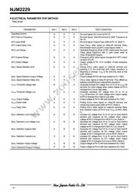NJM2229M-TE2 Datasheet Page 4