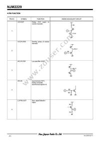 NJM2229M-TE2 Datasheet Page 6