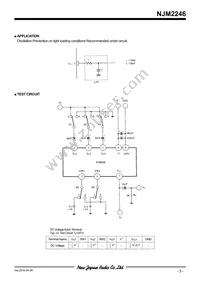 NJM2246M Datasheet Page 3