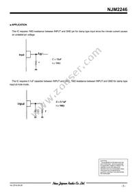 NJM2246M Datasheet Page 5