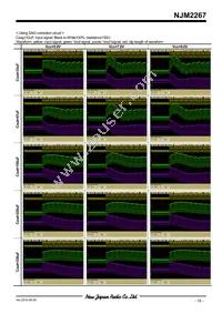 NJM2267D Datasheet Page 15