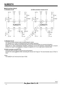 NJM2274R-TE1 Datasheet Page 4