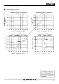 NJM2384D# Datasheet Page 7