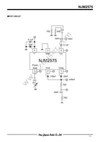 NJM2575F1-TE1 Datasheet Page 3