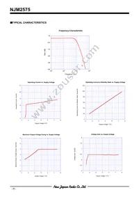 NJM2575F1-TE1 Datasheet Page 6