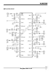 NJM2596M# Datasheet Page 5