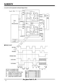 NJM2670D2 Datasheet Page 6