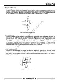 NJM2729E-TE1 Datasheet Page 17